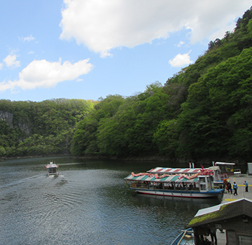 帝釈峡遊覧船